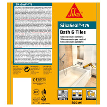 Carica l'immagine nel visualizzatore di Gallery, SIKA - Silicone sanitari per Bagni e Cucine - SikaSeal-175 - Bianco - 300ml