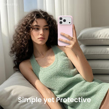 Carica l'immagine nel visualizzatore di Gallery, ORNARTO Cover per iPhone 17 Pro Silicone,Antiurto,Rosa Creta