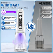 Carica l'immagine nel visualizzatore di Gallery, TUREWELL Idropulsore Dentale Portatile with UV Mode, Irrigatore Orale