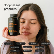 Carica l'immagine nel visualizzatore di Gallery, Ashwagandha Bio KSM-66 600 mg, 5% Withanolidi, 120 Capsule