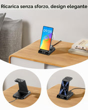 Carica l'immagine nel visualizzatore di Gallery, Caricatore Wireless per Samsung S26 Ultra/S26+/Z Flip8, Galaxy Watch 8/7/6