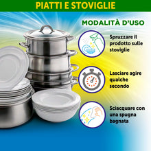 Carica l'immagine nel visualizzatore di Gallery, Last al limone - Sgrassatore Ultra Power, Azione Rapida, Contro il Grasso Ostinato, Piatti e Superfici Cucina, Profumo a