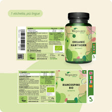 Carica l'immagine nel visualizzatore di Gallery, BIANCOSPINO BIO Vegavero® | 700 mg | con 1,5% di Flavonoidi | Senza Additivi | Integratore per Sistema Cardiovascolare (