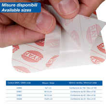 Carica l'immagine nel visualizzatore di Gallery, Rays Biodress Medicazione adesiva sterile in Tnt, Cerotti Post Operatori, 10x25 cm (25 unità)