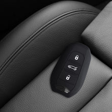 Carica l'immagine nel visualizzatore di Gallery, kwmobile Cover Chiavi Auto Compatibile con Peugeot Citroën Smart Key 3 Tasti (Keyless Go) - Custodia Protettiva Chiave A