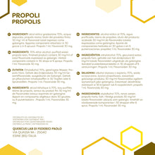 Carica l'immagine nel visualizzatore di Gallery, ERBOTECH Propoli (propolis) con Contagocce 30 ml, Tintura Madre, estratto puro al 100%, rimedio naturale per mal di gola