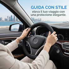Carica l'immagine nel visualizzatore di Gallery, Coprivolante Auto Universale, Protezione Volante, Coprivolante in Silicone Antiscivolo per Auto Universale, Accessori In