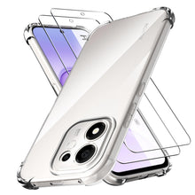 Carica l'immagine nel visualizzatore di Gallery, Anoowkoa Custodia Cover per Honor 600 Smart 5G +2 Pezzi Vetro Temperato, Ultra Sottile Morbido TPU Trasparente Silicone 