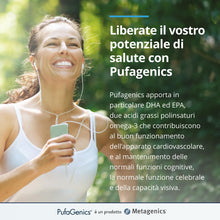 Carica l'immagine nel visualizzatore di Gallery, Metagenics PufaGenics - Omega 3 Olio di Pesce Ultra Puro - 30 Capsule