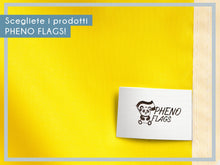 Carica l'immagine nel visualizzatore di Gallery, PHENO FLAGS Bandiera della Sicilia 90x150 cm - Siciliana Con Occhielli in Ottone - Resistente Alle Intemperie per Asta -