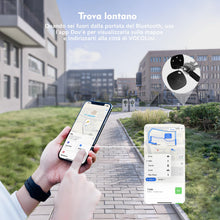 Carica l'immagine nel visualizzatore di Gallery, VOCOlinc Tag 2 Pezzi, Bluetooth Localizzatore Chiavi Compatibile con Apple Dov’è App (solo iOS, NON per Android), Trova 
