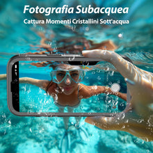 Carica l'immagine nel visualizzatore di Gallery, SPORTLINK Cover per iPhone 18 Pro &amp; 17 Pro Impermeabile 360 Antiurto, Nero