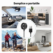 Carica l'immagine nel visualizzatore di Gallery, RUIZHI Cavo di ricarica USB per Suunto, caricatore magnetico compatibile con Suunto Race, Race S, Vertical, Ocean, 9 Pea