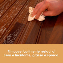 Carica l'immagine nel visualizzatore di Gallery, Detergente per Legno Furniture Clinic-Pulisce, Ravviva Tutti i Tipi di Legno da Interni, Esterni- Rimuove Grasso, Cera e