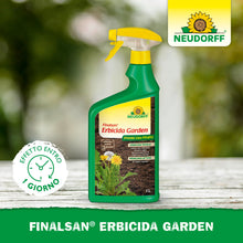 Carica l'immagine nel visualizzatore di Gallery, Neudorff Finalsan Erbicida Garden Pronto Uso Pronto – Diserbante totale contro erbacce, erbe, alghe e muschi. Visibilmen