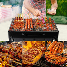 Carica l'immagine nel visualizzatore di Gallery, Barbecue Portatile a Carbone,BBQ Grill Pieghevole,43cm x29cmx 22cm