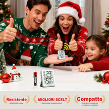 Carica l'immagine nel visualizzatore di Gallery, Antonki Termometro Ambiente Digitale Igrometro Interno Umidità Casa