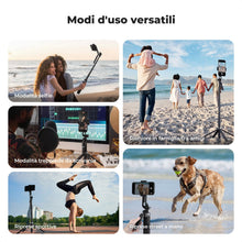 Carica l'immagine nel visualizzatore di Gallery, K&amp;F CONCEPT 177cm Treppiede per Cellulare, Adatto per DJI OSMO POCKET 4&amp;3