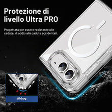 Carica l'immagine nel visualizzatore di Gallery, Lemxiee Magnetica Cover per iPhone Duo Case Trasparente