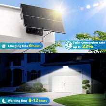 Carica l'immagine nel visualizzatore di Gallery, Luci Solari da Giardino, Faretto Led da Esterno Solare con Sensore di Movimento, Luce Solare Led Esterno con 4 Modes 850