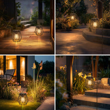 Carica l'immagine nel visualizzatore di Gallery, Ketom 2 Pezzi Lanterna Solare da Esterno, Lampada Solare da Giardino