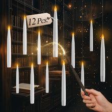 Carica l'immagine nel visualizzatore di Gallery, comforder 12 Candele LED Sospese con Bacchetta Telecomando, Timer 6h