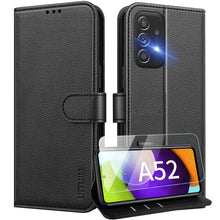 Carica l'immagine nel visualizzatore di Gallery, Cover per Samsung Galaxy A52 5G / A52s 5G / A52 4G Custodia, Nero