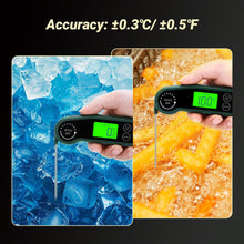 Carica l'immagine nel visualizzatore di Gallery, INKBIRD Termometro Alimentare Istantaneo RHT-11K, Lettura in 0.5 Secondi, Termometro Portatile per Cucinare, BBQ, Forno,