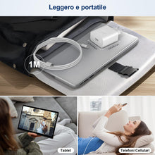 Carica l'immagine nel visualizzatore di Gallery, 120W Caricatore con Cavo USB C 1M 8A per OPPO Find X9 Reno 15 Pro 16 14 A6