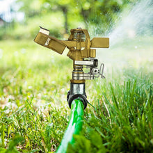 Carica l'immagine nel visualizzatore di Gallery, LATERN Irrigatore da Giardino Impulse, 360 Gradi Robusto Irrigatore per Prato a Impatto Irrigatores con Metal Spike per 