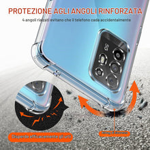 Carica l'immagine nel visualizzatore di Gallery, iVoler Cover per Oppo A94 5G, Custodia Trasparente per Assorbimento Degli Urti con Paraurti in TPU Morbido, Sottile Morb