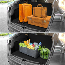 Carica l'immagine nel visualizzatore di Gallery, QWORK® Telo Auto per Cani, 600D Oxford Telo Bagagliaio Auto per Cani Impermeabile e Antistrappo con Protezione Laterale,