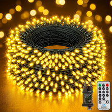 Carica l'immagine nel visualizzatore di Gallery, Luci Albero di Natale Esterno Bianco Caldo, 30M 230 LED Catena Luminosa