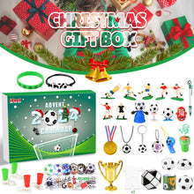 Carica l'immagine nel visualizzatore di Gallery, iZoeL Calendario Avvento 2024 Calcistico Calendario Avvento Bambini Calendario Avvento Calcio, 24 Giocattoli a Tema Coppa del Mondo - Calendario Avvento dei Mondiali Sorpresa Regalo per Figlia Figlio