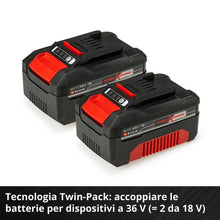Carica l'immagine nel visualizzatore di Gallery, Einhell Original PXC 18V 4,0 Ah Starter-Kit