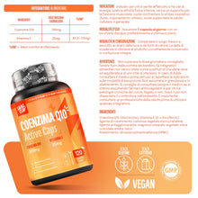 Carica l'immagine nel visualizzatore di Gallery, SainzClap® Integratore Coenzima Q10 300 mg con Vitamina E 25 mg 120 Capsule
