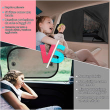 Carica l'immagine nel visualizzatore di Gallery, DIZA100 Tendine Parasole Auto Bambini, 2 Pezzi, Tenda Magnetica per Auto a Doppio Strato, Parabrezza Finestrino Laterale