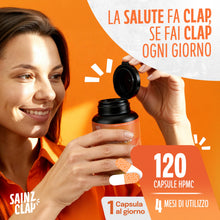 Carica l'immagine nel visualizzatore di Gallery, SainzClap® Integratore Coenzima Q10 300 mg con Vitamina E 25 mg 120 Capsule