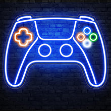 Carica l'immagine nel visualizzatore di Gallery, Insegna al Neon LED Personalizzato Gamepad Forma da Parete, Luci Neon LED, Scritte L ED da Parete, Decorazione per Sale 