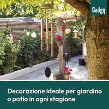Carica l'immagine nel visualizzatore di Gallery, Gadgy Scacciapensieri Solare a Vento LED per Giardino e Terrazza