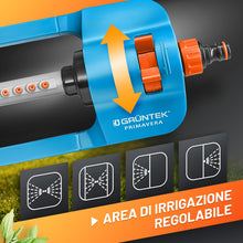 Carica l'immagine nel visualizzatore di Gallery, GRÜNTEK Irrigatore Giardino Oscillante Automatico. Irrigatori da Giardino.