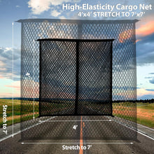 Carica l'immagine nel visualizzatore di Gallery, Rete Bagagliaio Auto, Rete Portaoggetti Auto, Accessori Camion, Rete Portabagagli per Auto Altamente Elastica, per Rimor