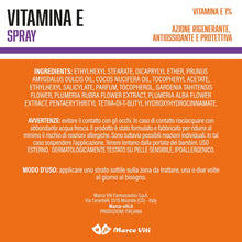 Carica l'immagine nel visualizzatore di Gallery, Marco Viti - Vitamina E Olio Spray, 125 ml, Azione Rigenerante e Antiossidante, Protezione per Pelle Secca e Sensibile, 