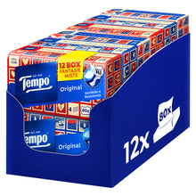 Carica l'immagine nel visualizzatore di Gallery, Tempo Fazzoletti Box Original, 4 Veli, 12 Confezioni da 80