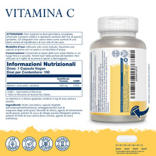 Carica l'immagine nel visualizzatore di Gallery, Solaray Vitamina C 1000mg Formula a Rilascio Graduale, 100 Capsule Vegane