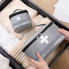 Carica l'immagine nel visualizzatore di Gallery, Cozary 2 Pezzi Kit Pronto Soccorso Vuota, Grande &amp; Piccolo Cassetta Pronto Soccorso, Impermeabile Porta Medicine da Viag