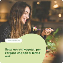 Carica l'immagine nel visualizzatore di Gallery, Detox FEGATO Vegavero® | Cardo Mariano, Carciofo, Tarassaco, Cicoria e Colina | Depurante + Disintossicante | Con Silima
