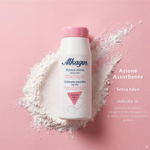 Carica l'immagine nel visualizzatore di Gallery, Alkagin Polvere Intima assorbente a base di Calendula, Malva e Tilia, Assorbe il sudore e l'umidità, Previene le Irritaz