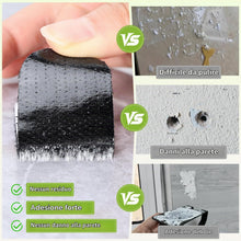 Carica l'immagine nel visualizzatore di Gallery, VynyQoo 12 Sets Autoadesivo Hook Loop, Nastro Adesivo Forte (Nero)