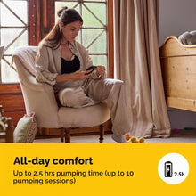 Carica l'immagine nel visualizzatore di Gallery, Medela Melody InBra Portable Single Breast Pump, Hands-Free, Easy Pumping &amp; Storage, Strong Power, 2 Modes &amp; 9 Vacuum Le